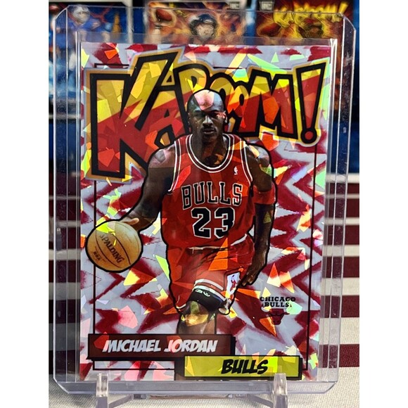 Michael Jordan 16 Card Lot Cracked Ice Holographic Custom Trading Cards Jordan - Picture 12 of 16